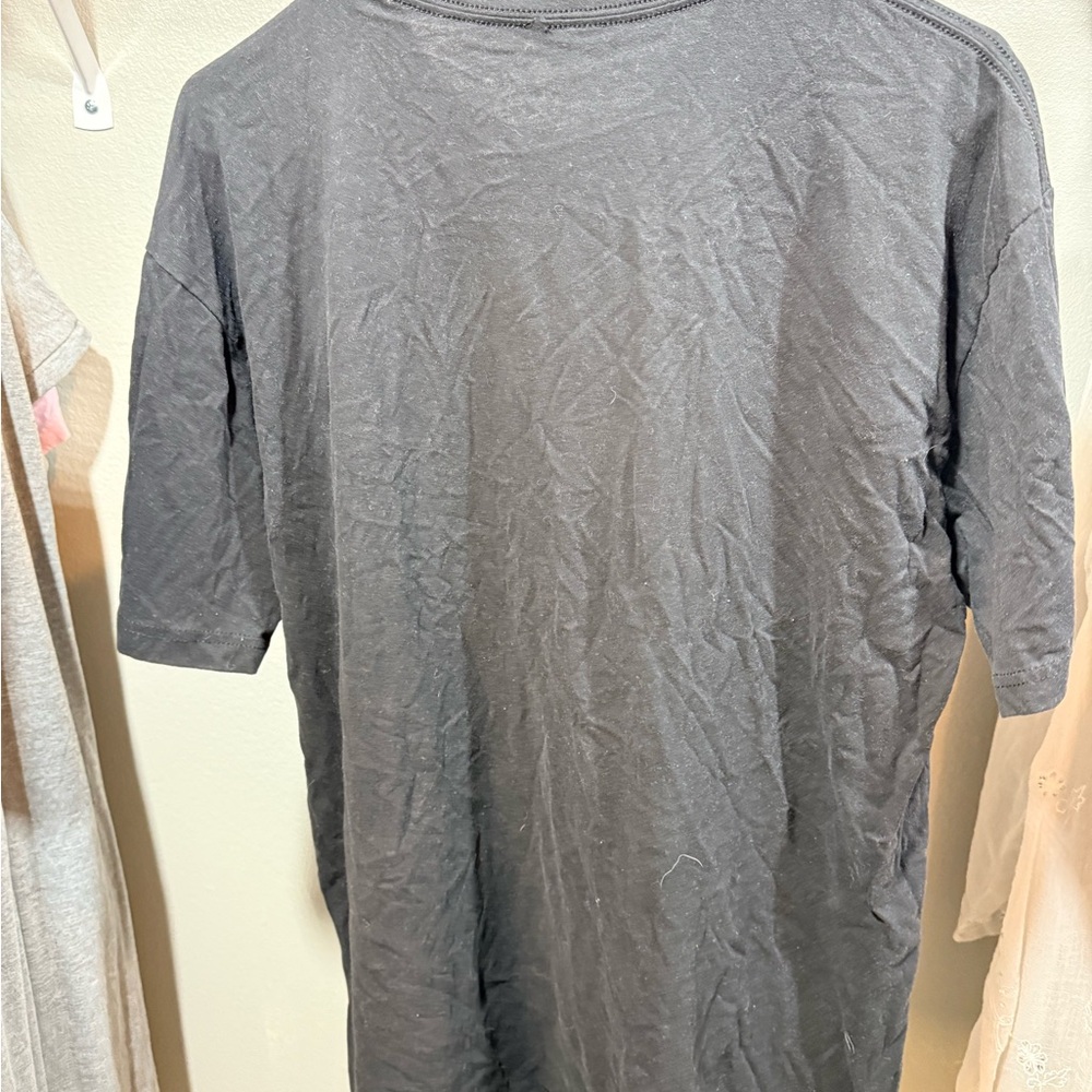 Alani NU Gray Tee with Aqua Logo - Picture 2 of 2
